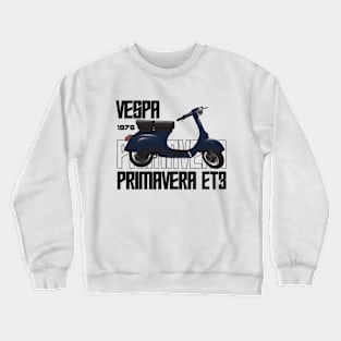 1976 Vespa Primavera ET3 Crewneck Sweatshirt